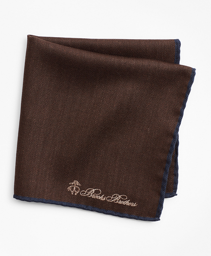 Herringbone Pocket Square