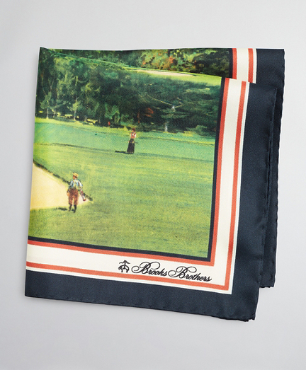 Limited Edition Archival Collection Summer 1985 Silk Pocket Square