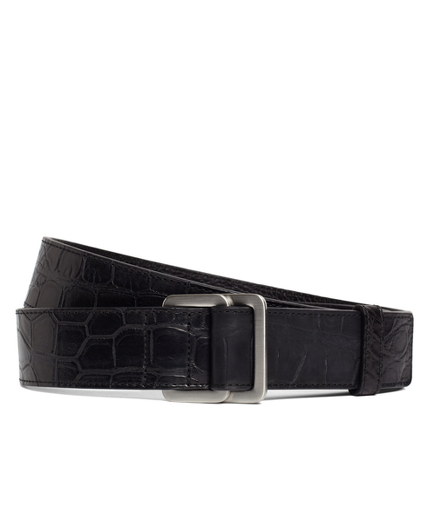 brooks brothers alligator belt