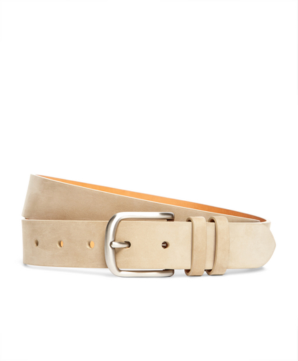 nubuck leather belt