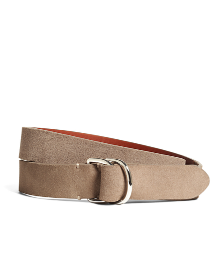 Suede D-Ring Belt