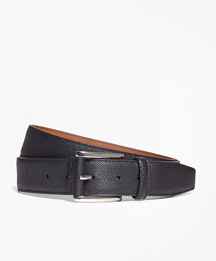 Pebble Leather Belt - Brooks Brothers