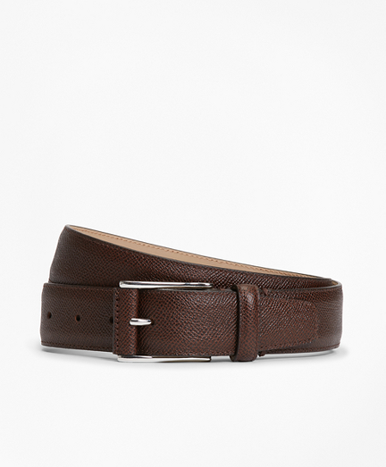 Textured Leather Belt