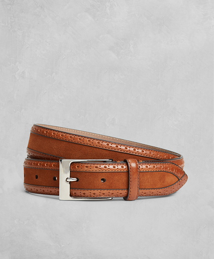 Golden Fleece&reg; Perforated Suede Leather Belt