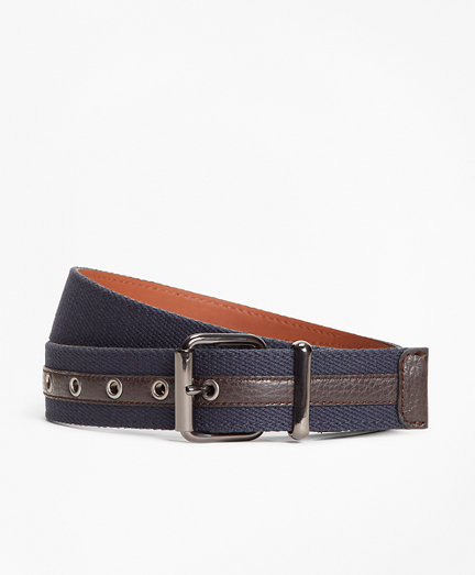 Canvas with Leather Belt - Brooks Brothers