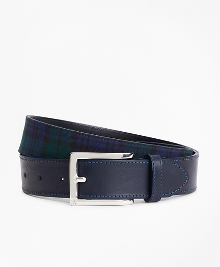 Harris Tweed Black Watch Tartan Belt