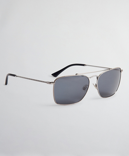 Pillow Sunglasses with Shiny Frame