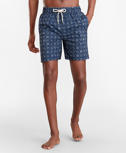 brooks brothers swim trunks