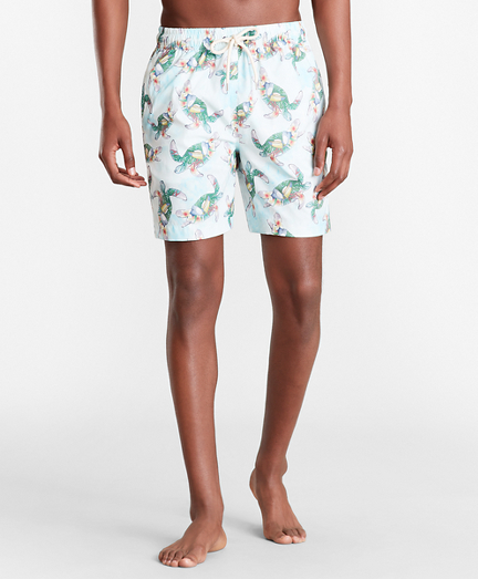 brooks brothers swim trunks