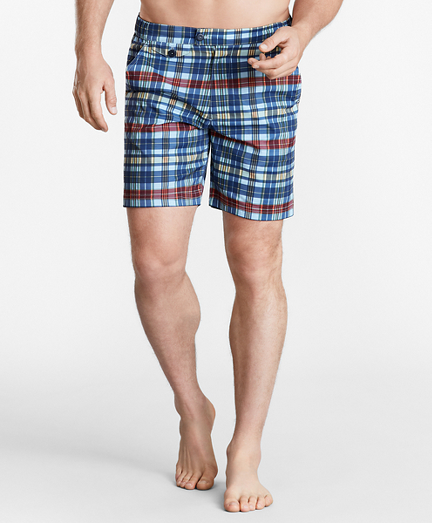 brooks brothers swim trunks