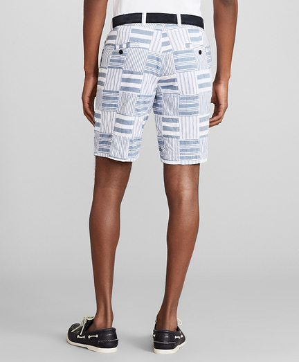 Patchwork Madras Shorts - Brooks Brothers