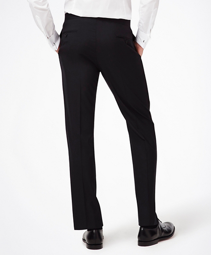 BrooksGate™ Regent-Fit Wool Tuxedo Pants - Brooks Brothers