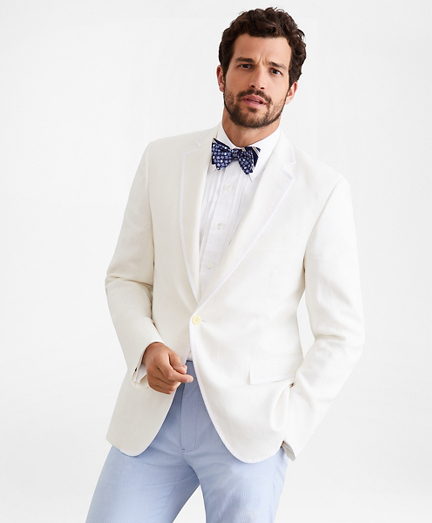 brooks brothers white dinner jacket