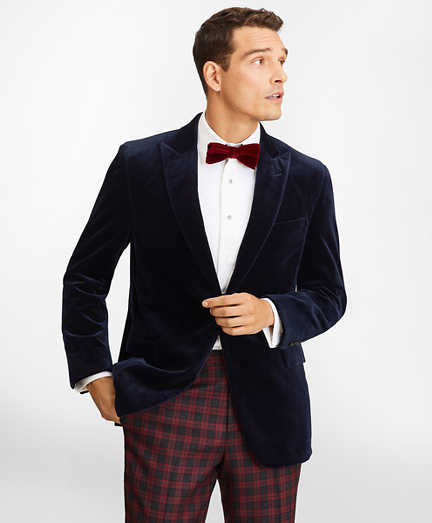 Regent Fit Velvet Tuxedo Jacket Brooks Brothers