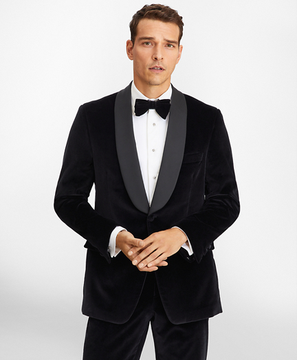 Regent Fit Shawl Collar Velvet Tuxedo - Brooks Brothers