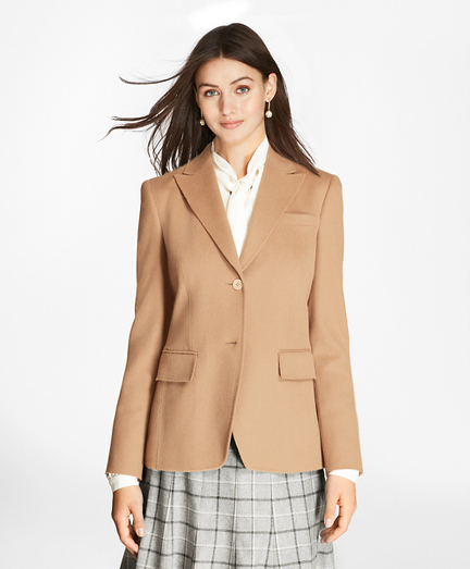 brooks brothers camel hair coat