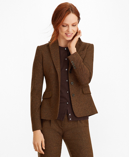 brooks brothers tweed jacket