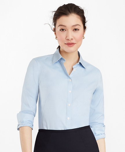 non iron women's dress shirts