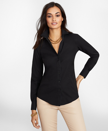 non iron stretch dress shirt