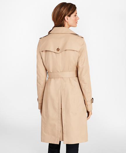 brooks brothers womens raincoat