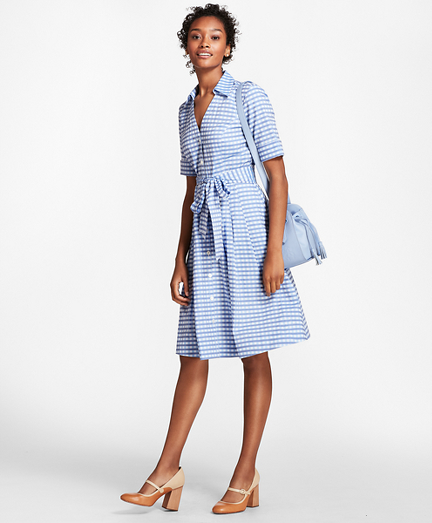 petite gingham dress
