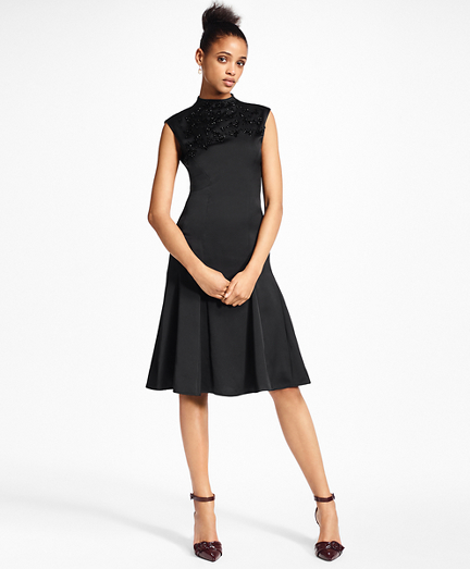 petite a line dress