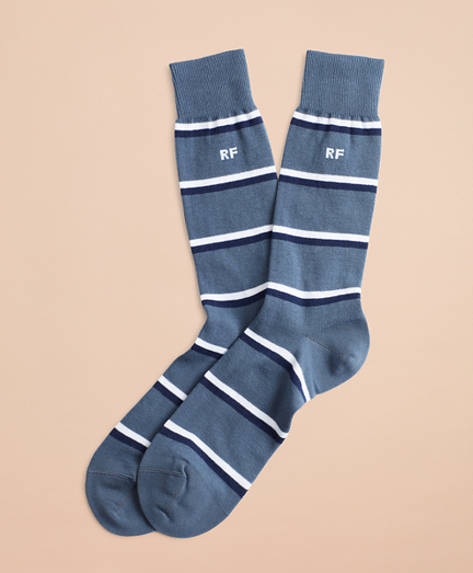 Double Stripe Crew Socks