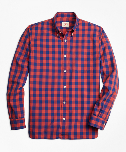 Check Broadcloth Sport Shirt
