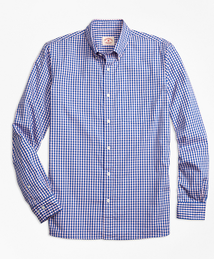 Gingham Batiste Oxford Sport Shirt