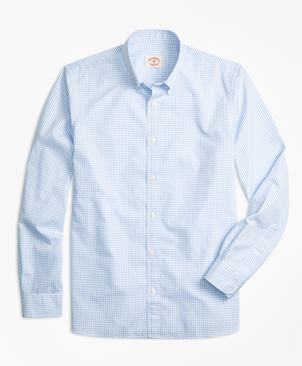 Nine-to-Nine Windowpane Plaid Shirt