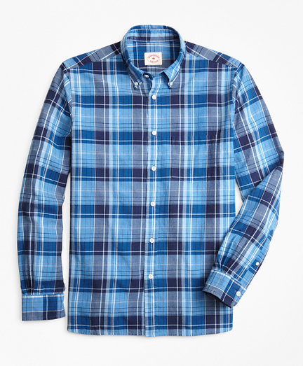 brooks brothers flannel shirt