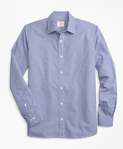 Gingham Nine-to-Nine Cotton Dobby Shirt
