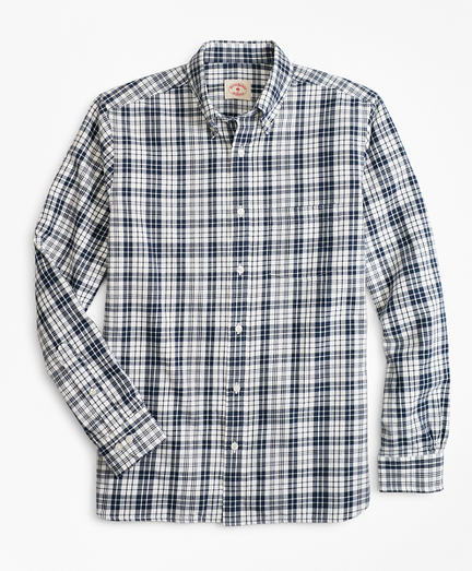 Tartan Cotton Flannel Sport Shirt
