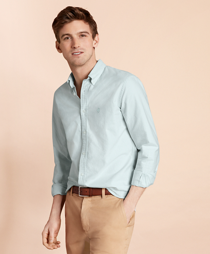 brooks brothers oxford sport shirt