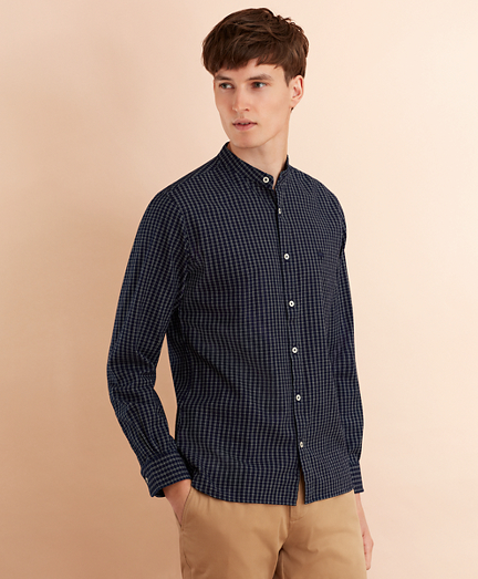 brooks brothers sport shirts untucked