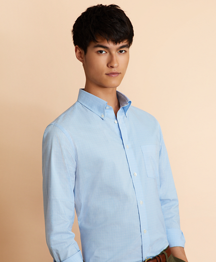Performance Series Glen Plaid Poplin Shirt