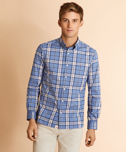 Performance Series Plaid Poplin Shirt