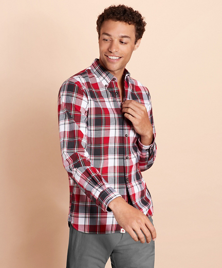 brooks brothers flannel lined chinos