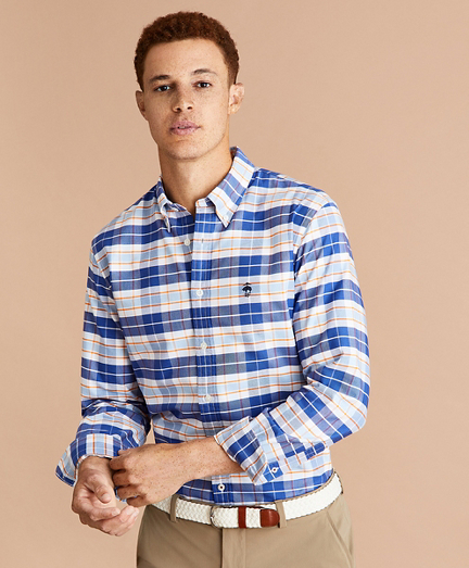 Multi-Check Oxford Shirt