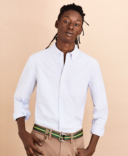 brooks brothers red fleece oxford