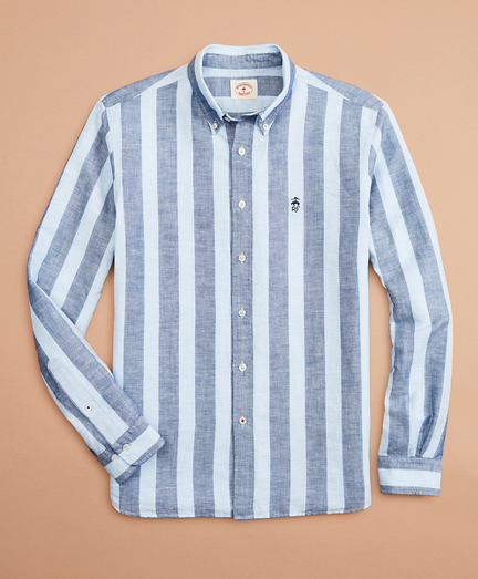 brooks brothers linen dress