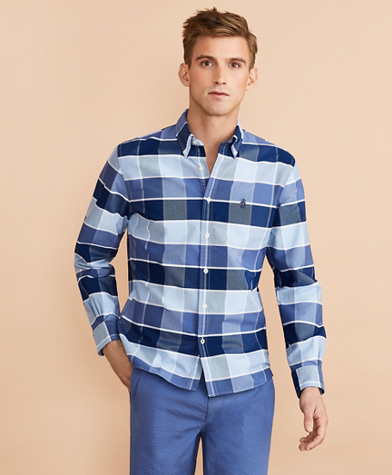 Plaid Oxford Shirt