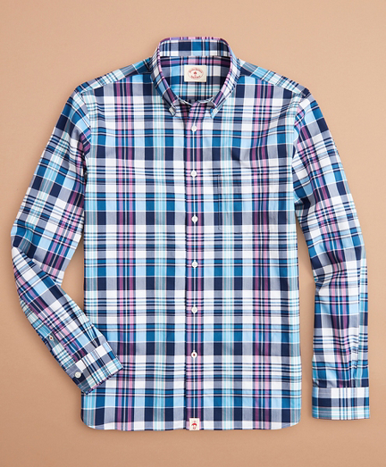 brooks brothers plaid shirt