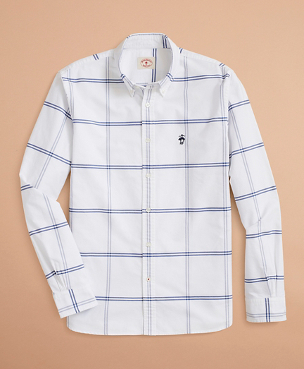 brooks brothers red fleece oxford