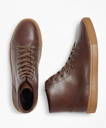 brooks high top shoes