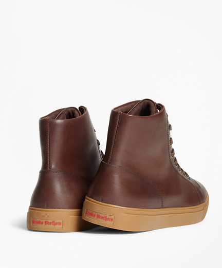 brooks high top shoes