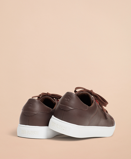 brooks brothers leather sneakers