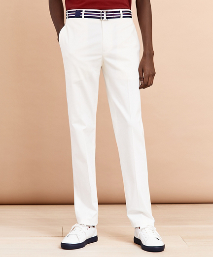 Cotton-Blend Stretch Trousers