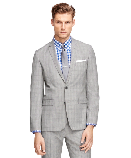 Plaid Suit Jacket