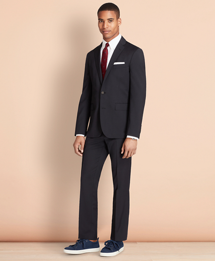 Wool Twill Suit Trousers - Brooks Brothers